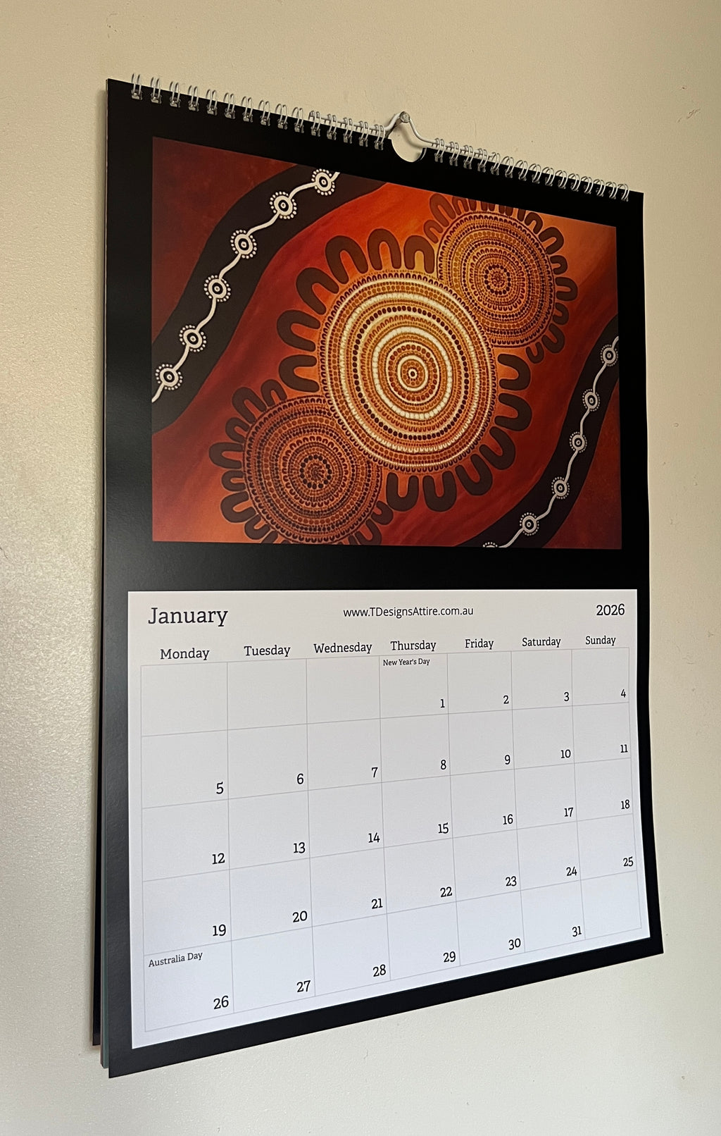 2026 Wall Calendar (A3)