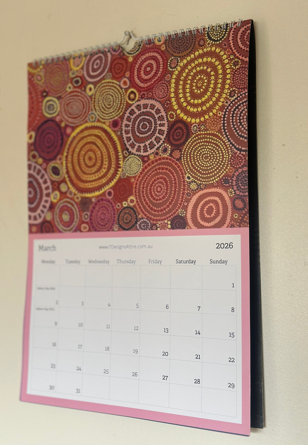 2026 Wall Calendar (A3)